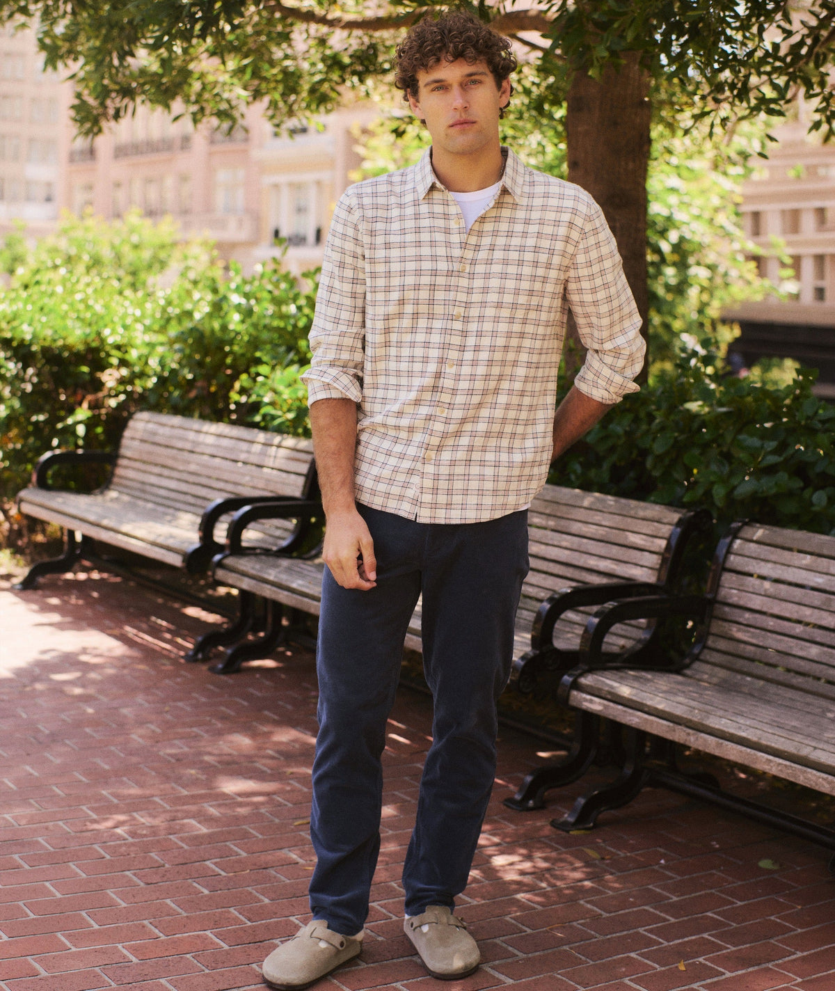 5 Pocket Flex Terry Moleskin | Sky Captain