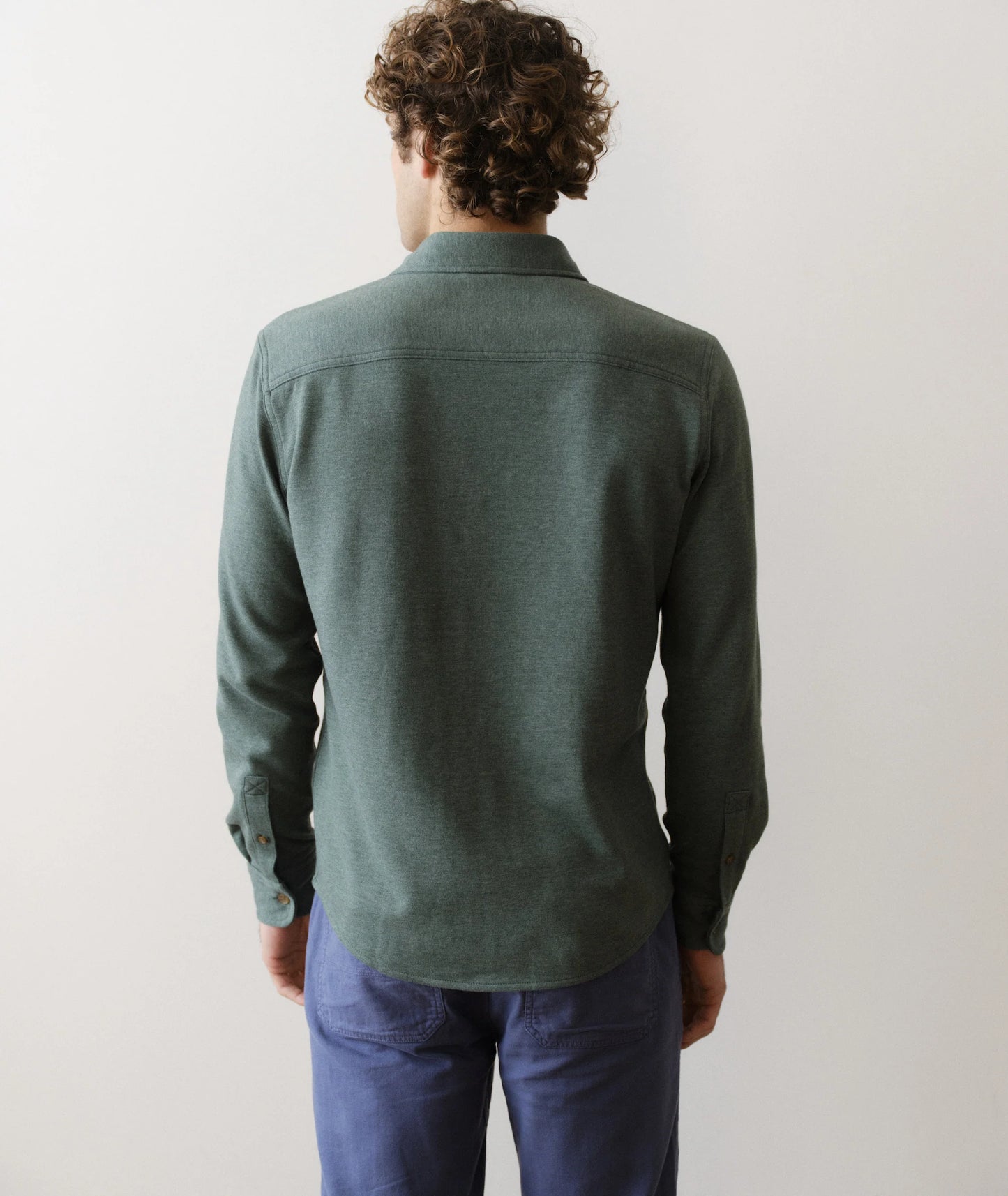 Pacifica Stretch Twill Shirt | Green Heather