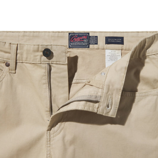 Alternative Stretch Slim Five-Pocket | Pebble