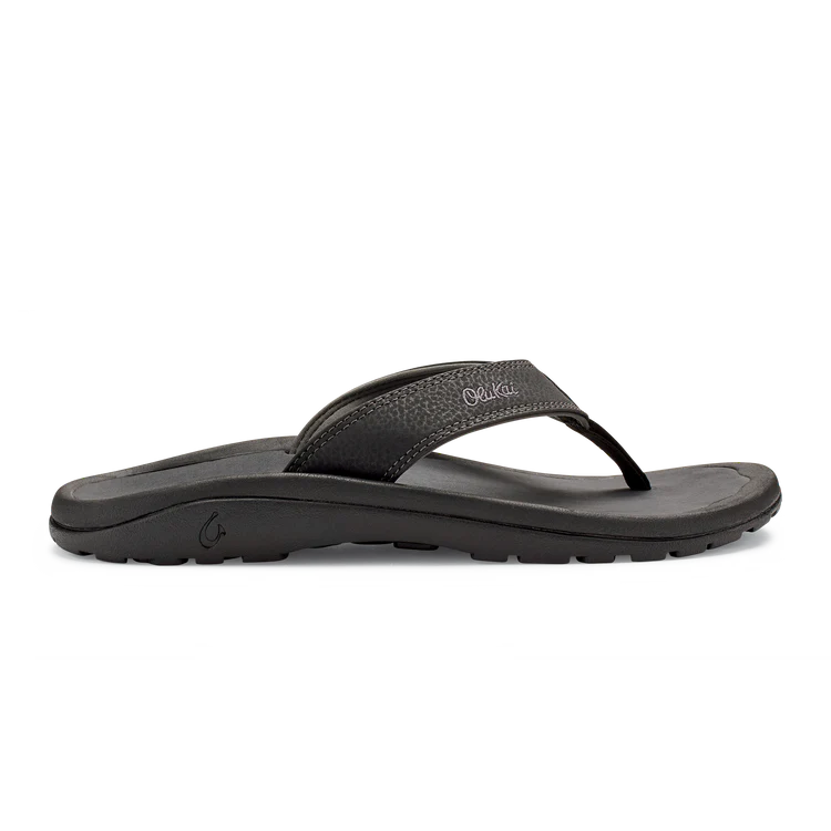‘Ohana Flip Flop | Black/Dark Shadow