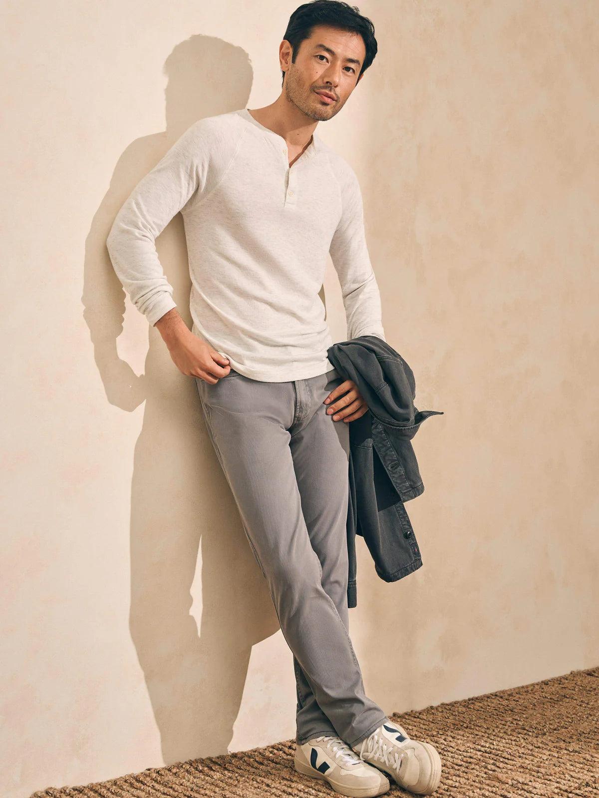 Cloud Henley | Ivory Heather