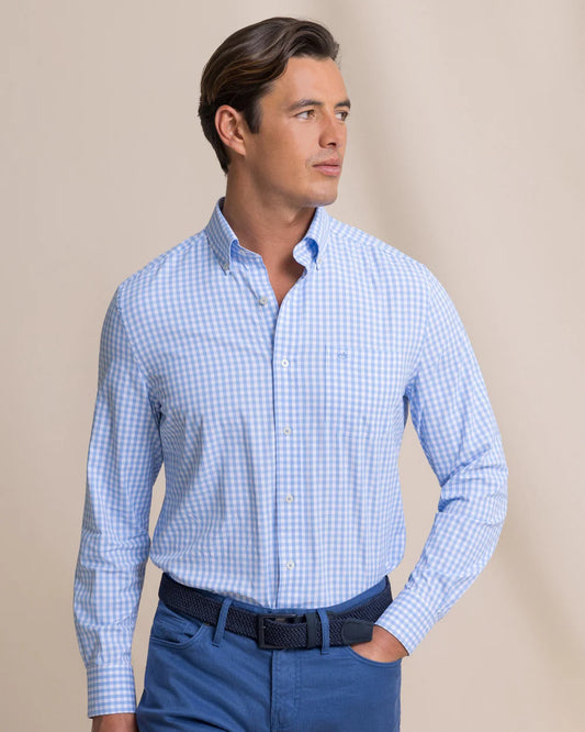 Nassau Gingham Sport Shirt | Ocean Channel
