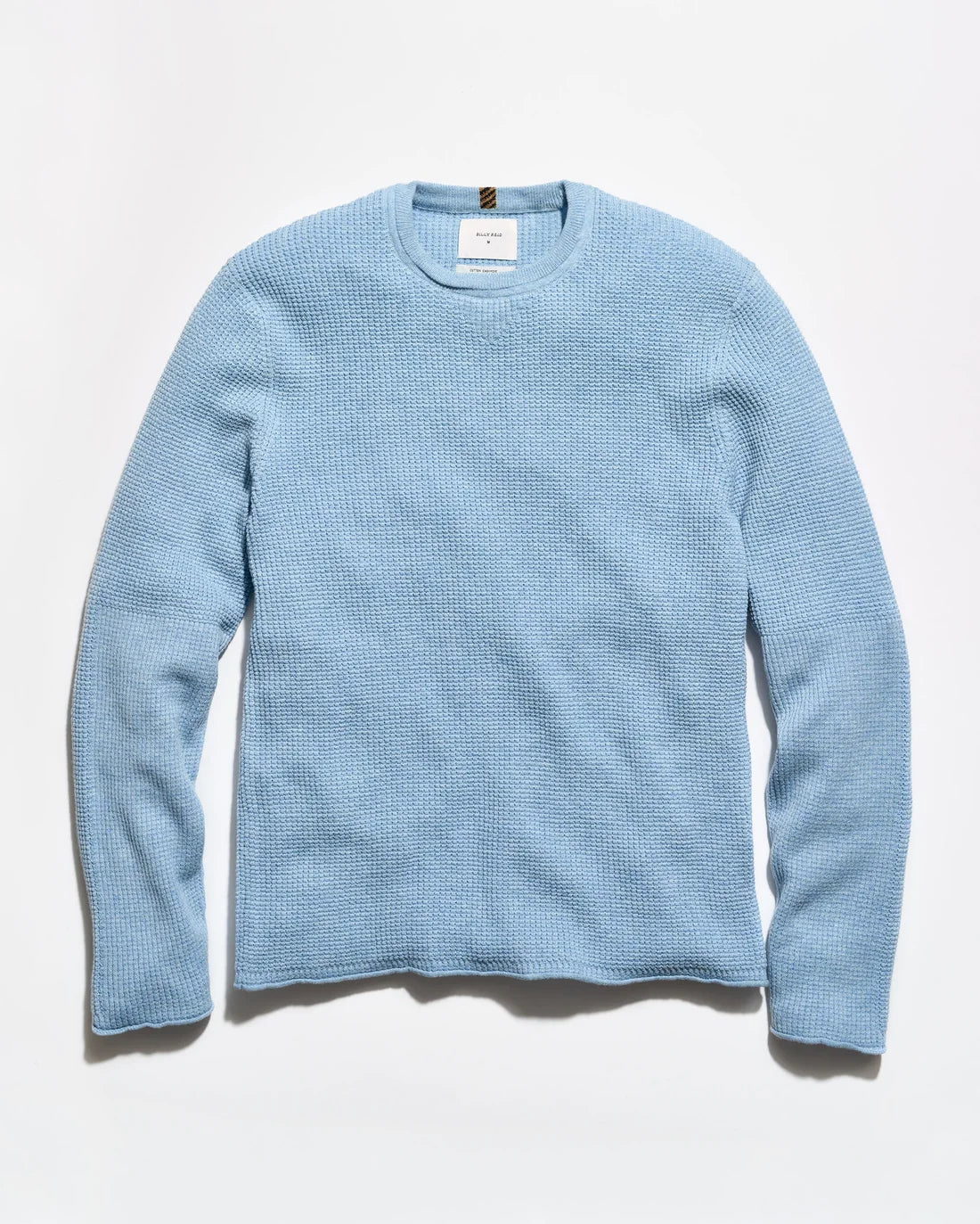 Martin Mini Waffle Crew | Chambray Blue Heather