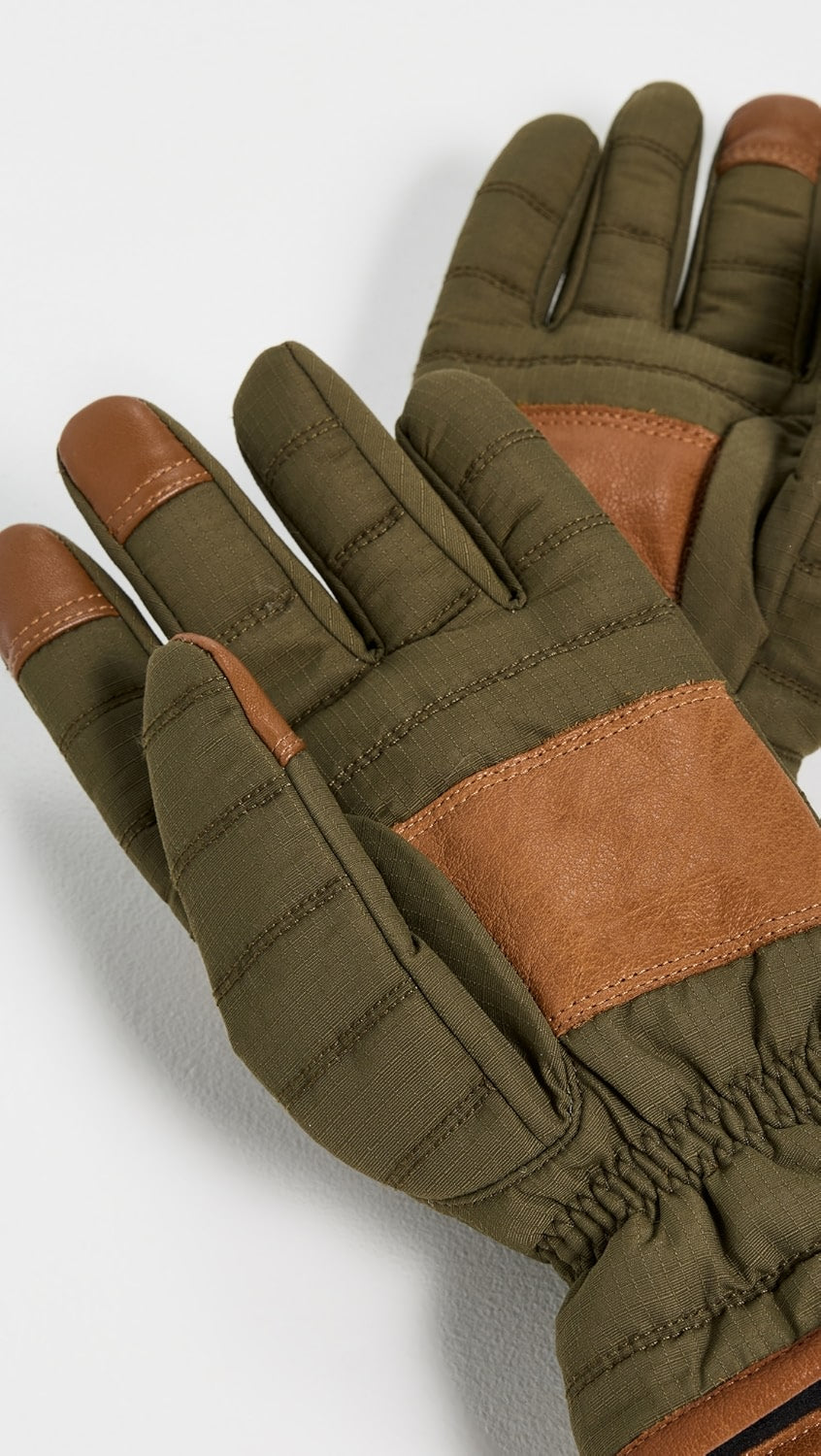 Ripstop Puffer Glove | Olive