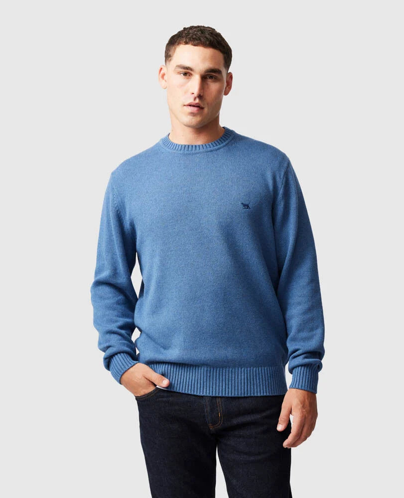 Gunn Knit Crew Sweater | Topaz