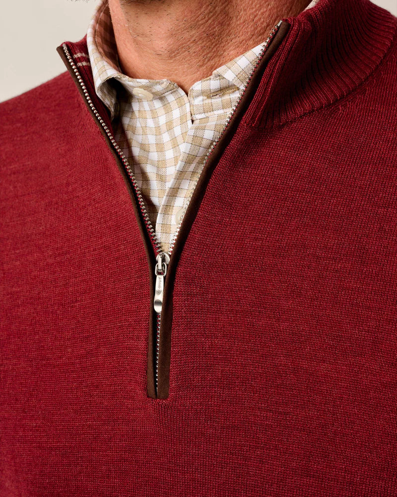 Raynor 1/4 Zip Sweater | Cinnamon