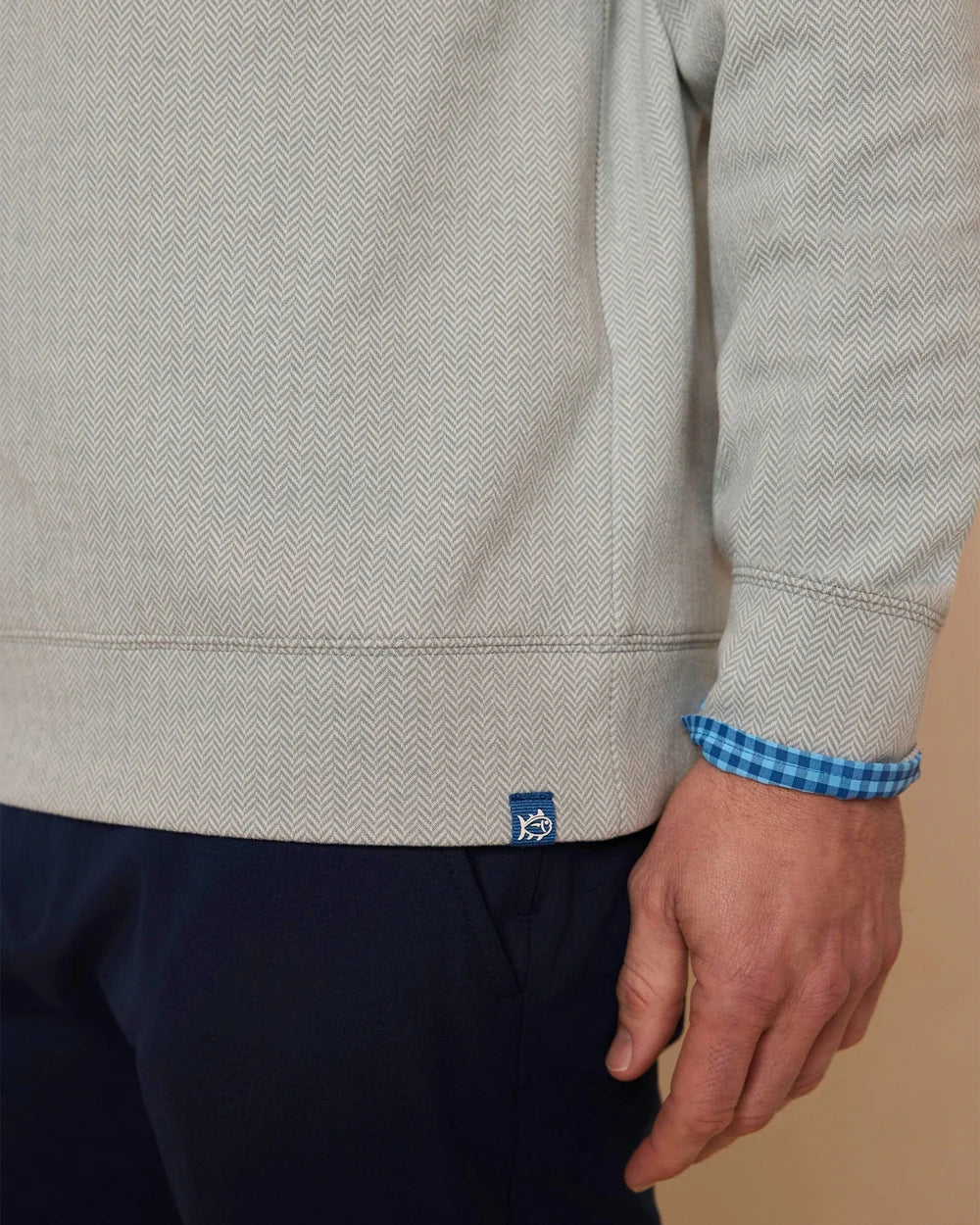 Adler Lane 1/4 Zip | Steel Grey