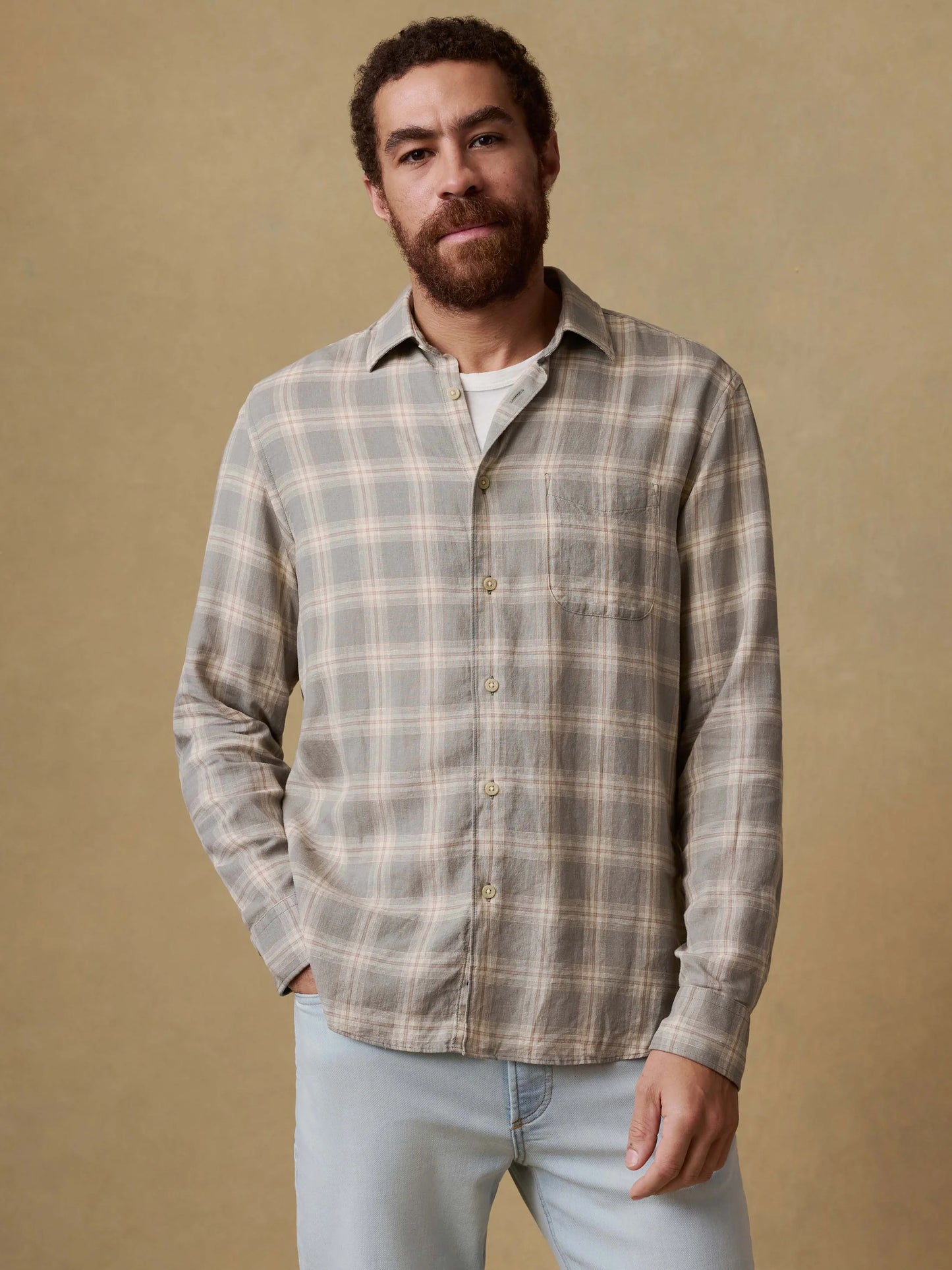 Hunting Island Shirt | Shore Sage Plaid