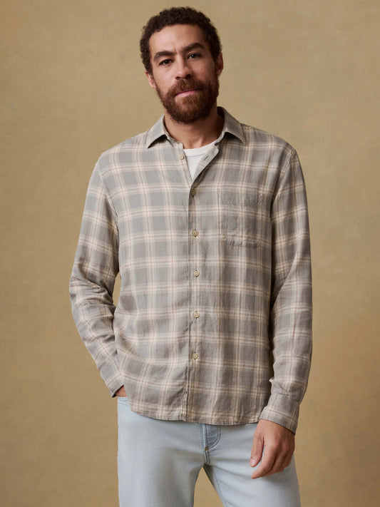 Hunting Island Shirt | Shore Sage Plaid