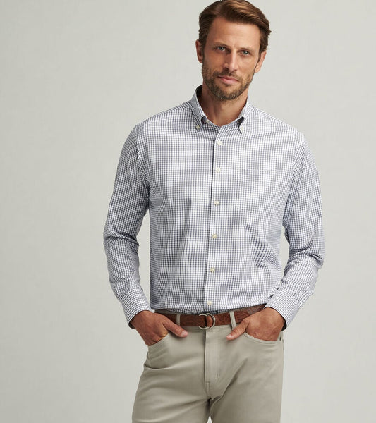 Hanford Performance Sport Shirt | Classic Navy