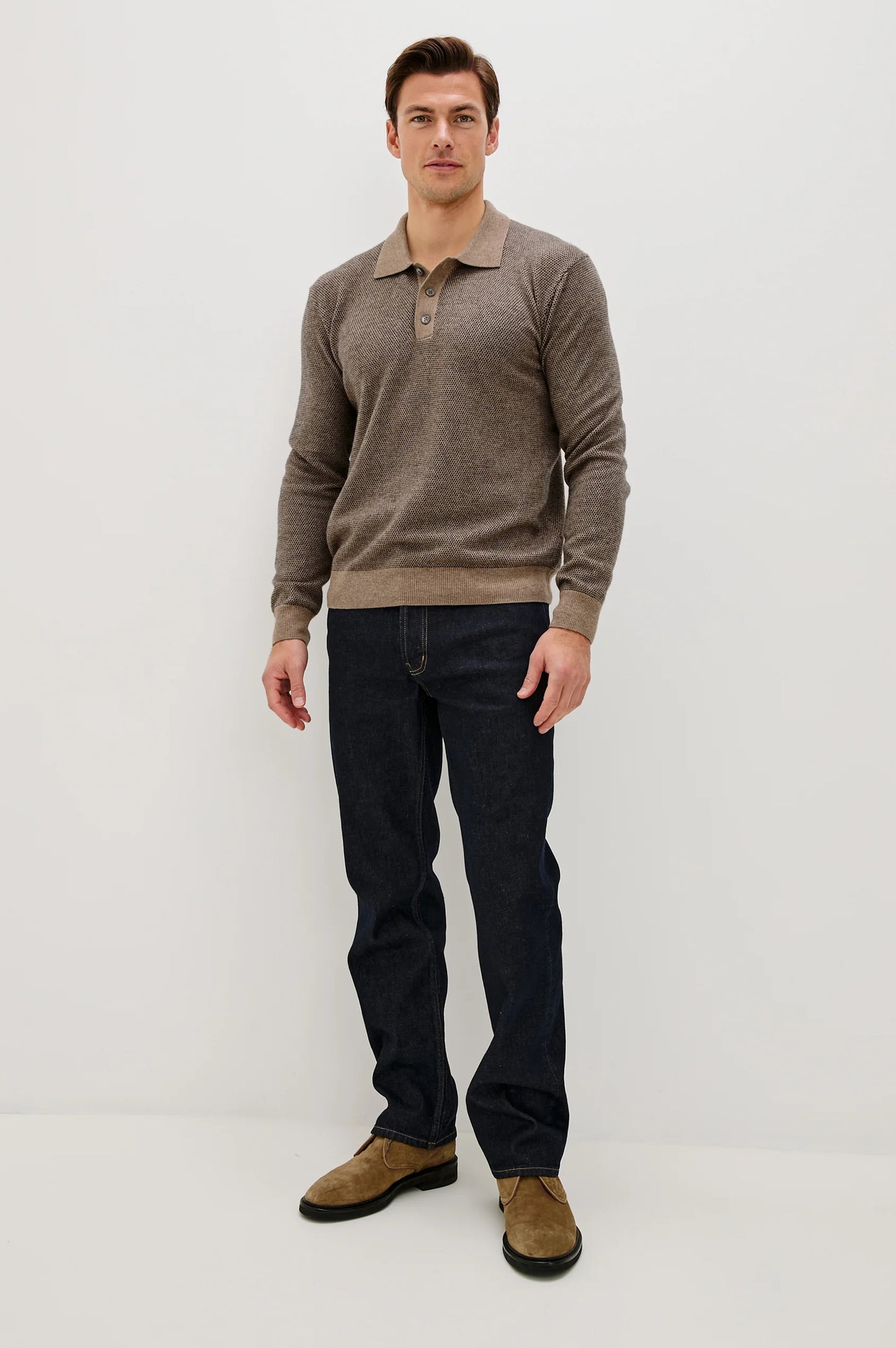 Anders Sweater | Flax Navy