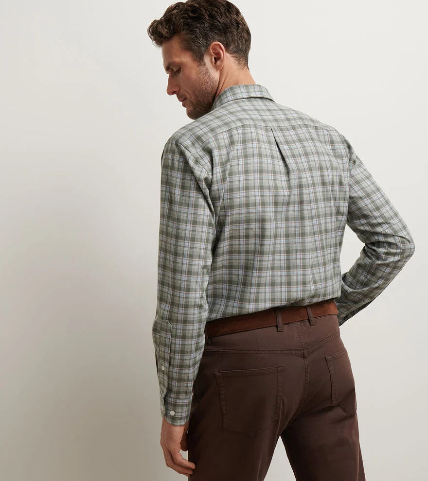 Whitecap Flannel Sport Shirt | Basil