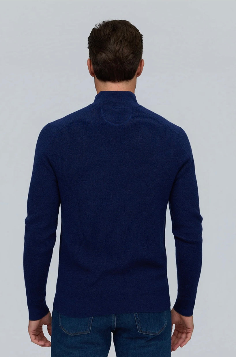 The Marlowe 1/4 Zip | Midnight