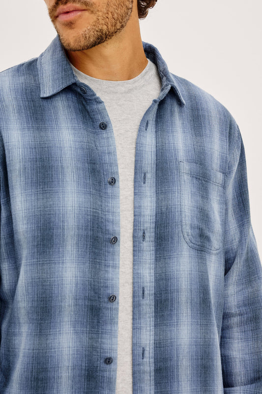 Owens Shirt | Blue Mist Shadow