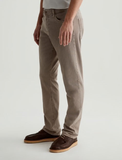 Everett Linen Pant | Sulfur Amber Dust