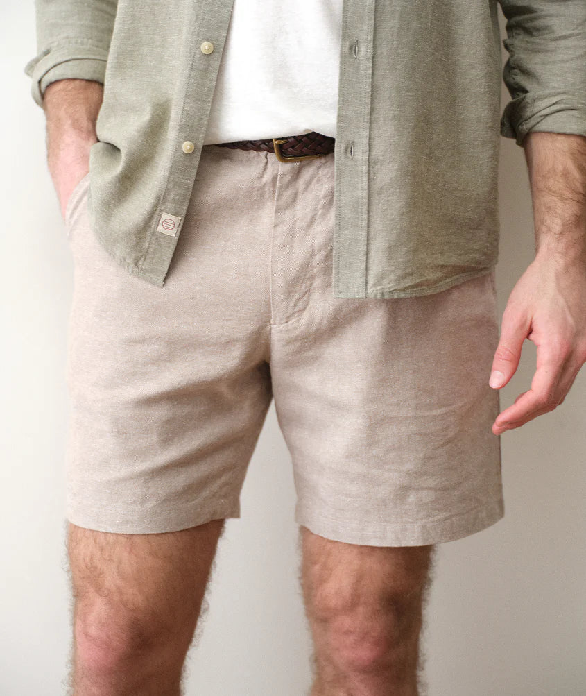 Saturday Hemp Chino Short | Taupe
