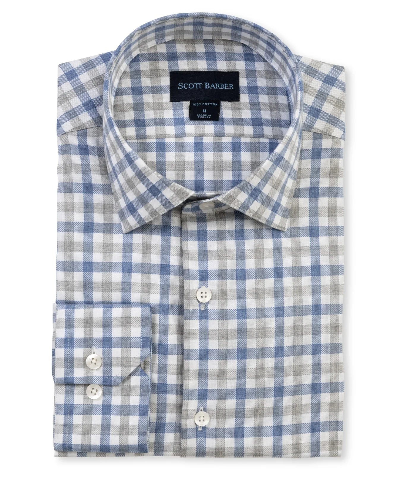Melange Dobby Gingham | Blue