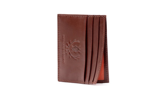 Edward Exec ID Card Case | Saddle Tan
