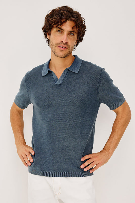 Baker Polo | Sunwashed Navy