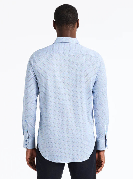 Clayton Long Sleeve Shirt | Blue