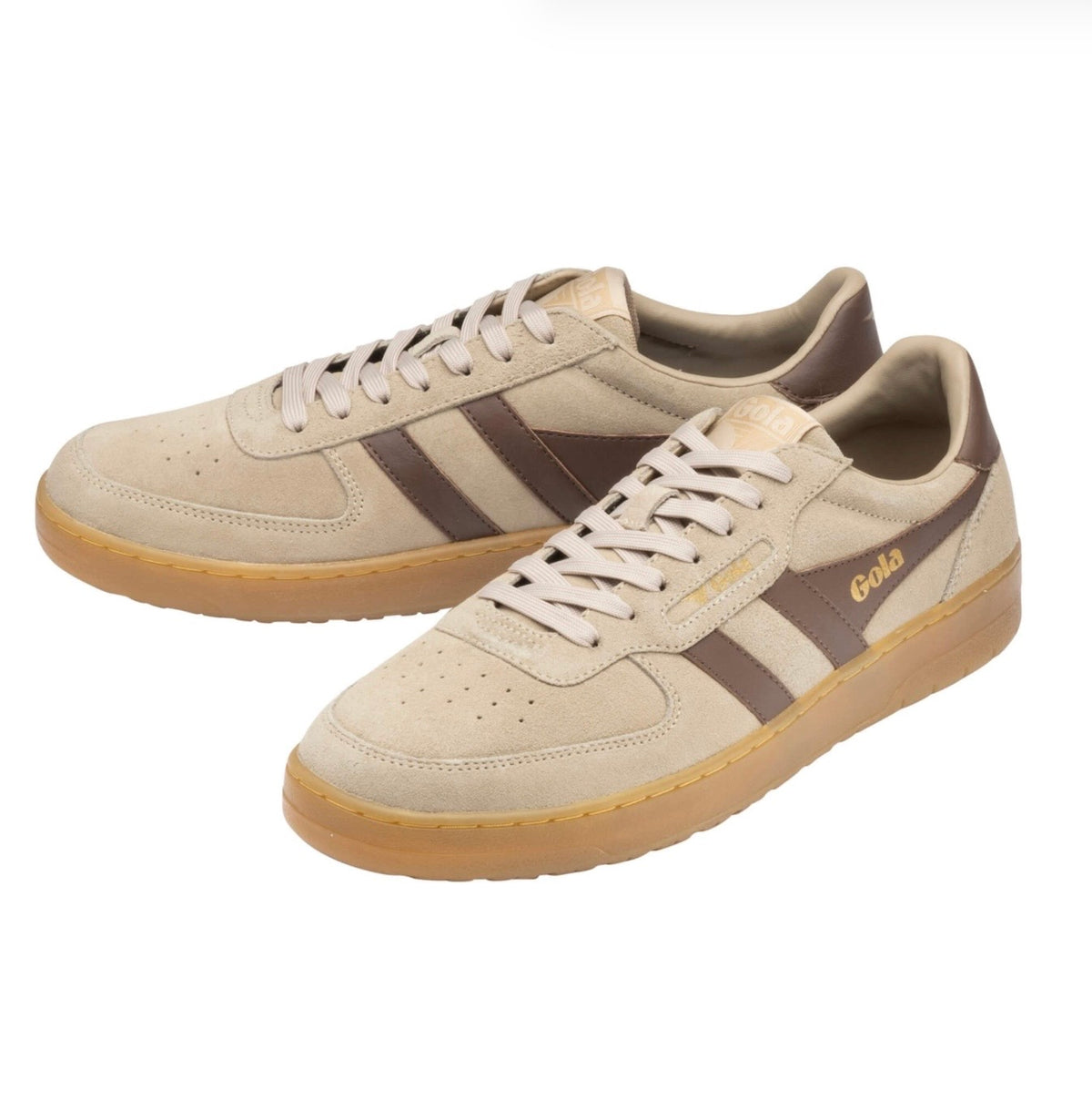 Hawk Suede ‘86 Sneakers | Bone/Root/Gum