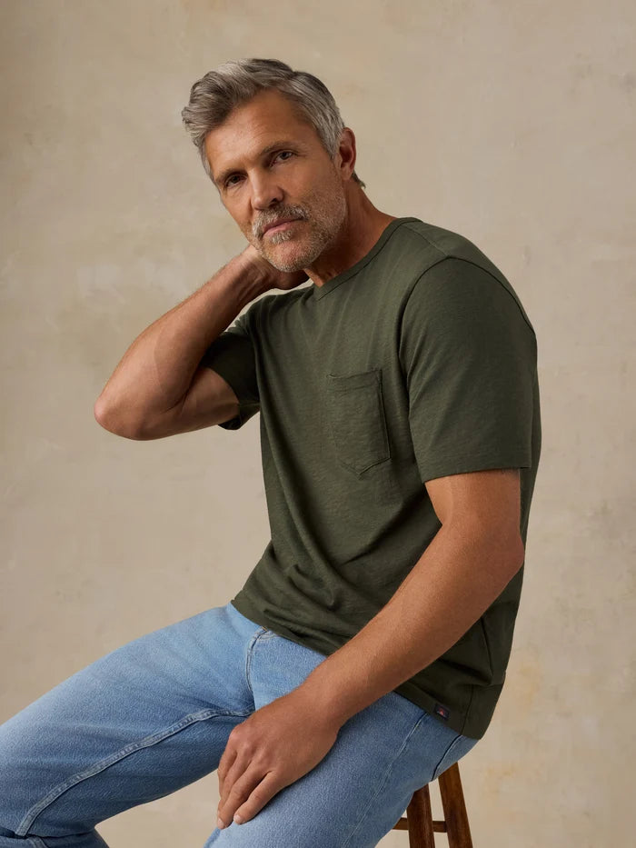Sunwashed Pocket Tee | Forest Grove