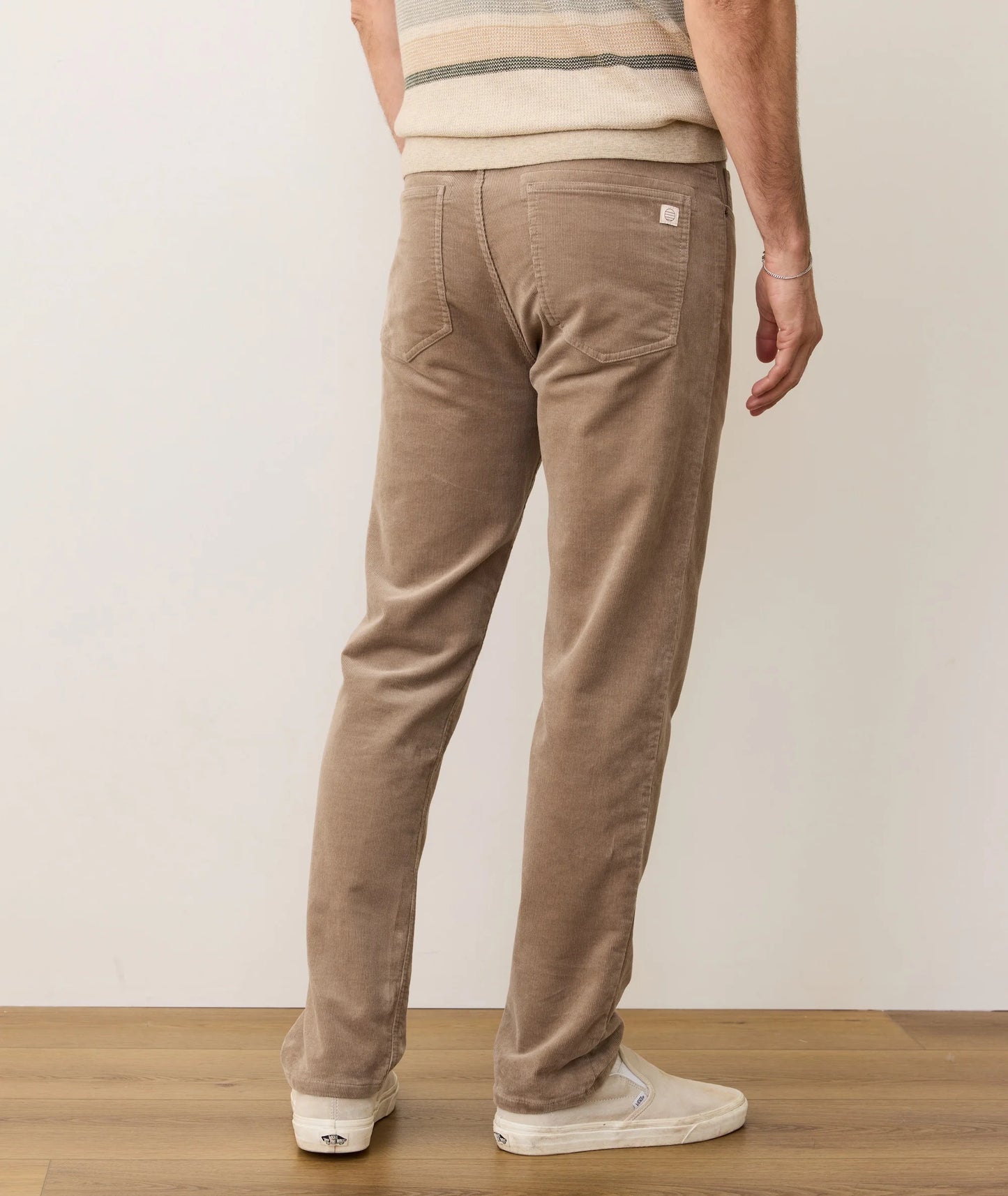 5 Pocket Flex Terry Cord | Taupe