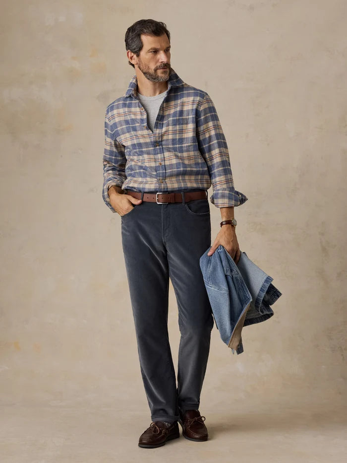 Timberline Brushed Twill Shirt | Moraine Hills Plaid