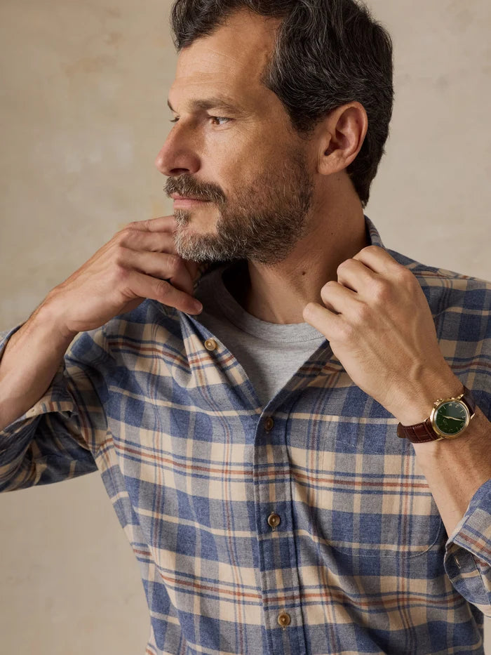 Timberline Brushed Twill Shirt | Moraine Hills Plaid