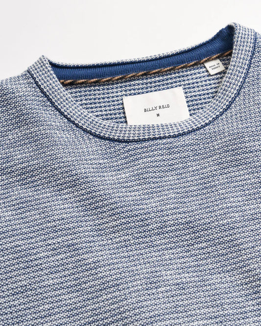 Tuck Stripe Crew | Dark Denim