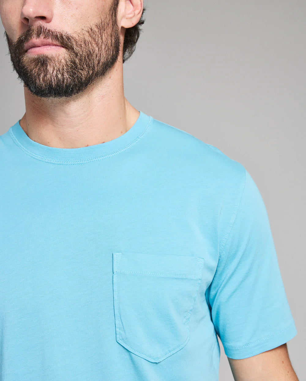 Washed Tee | Delphinium Blue