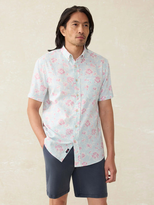 SS Breeze Shirt | Clear Waters Blossom