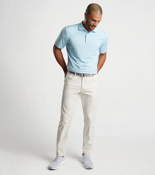 Jubilee Performance Jersey Polo | Cottage Blue