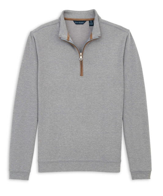 Stretch Heather Fleece Pullover | Grey Heather