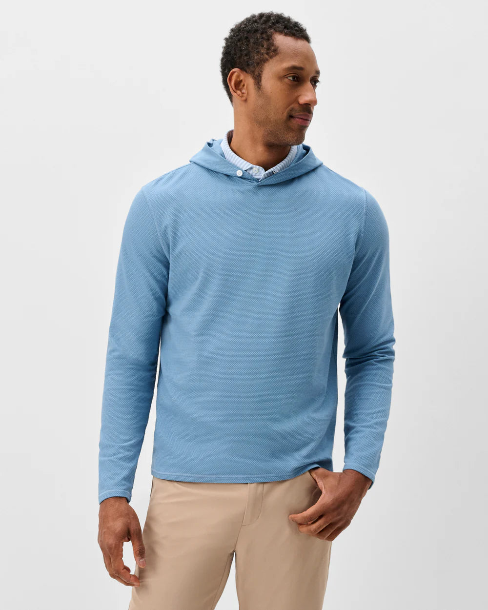 Pebble Performance Hoodie | Carbon Fiber