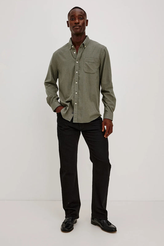 Vance Shirt | Forest Heather Grid