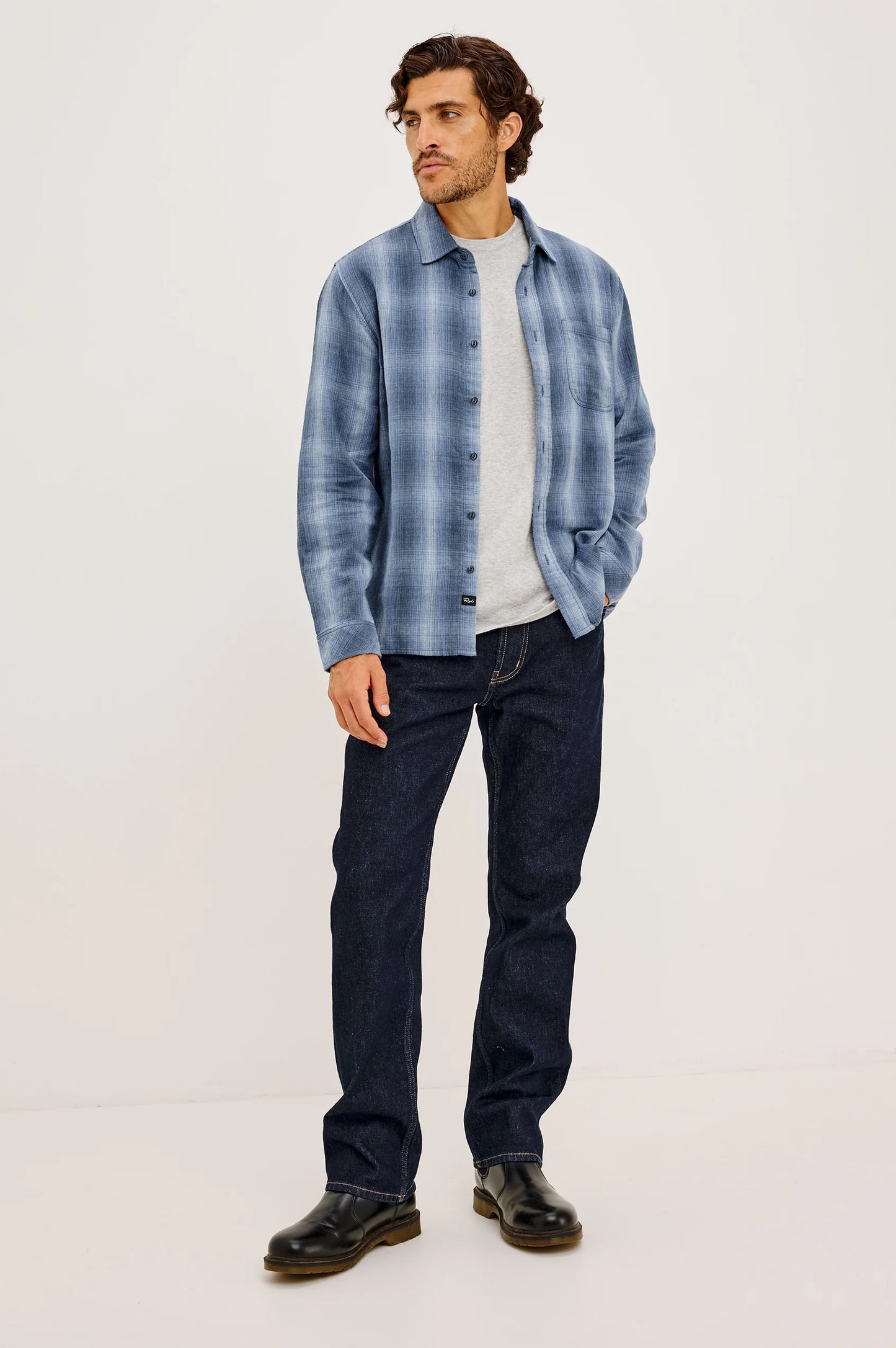 Owens Shirt | Blue Mist Shadow