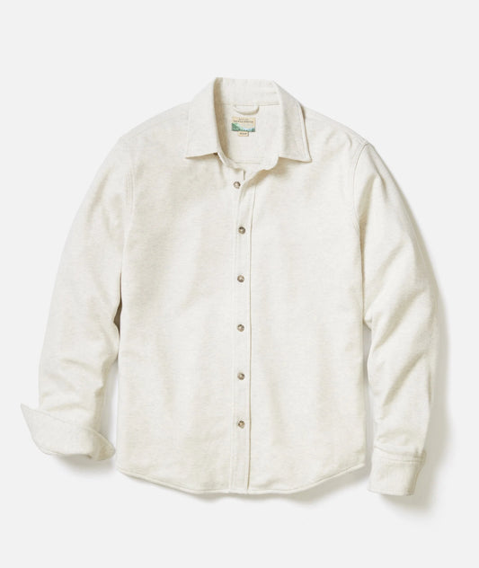 Pacifica Stretch Twill Shirt | Oatmeal Heather