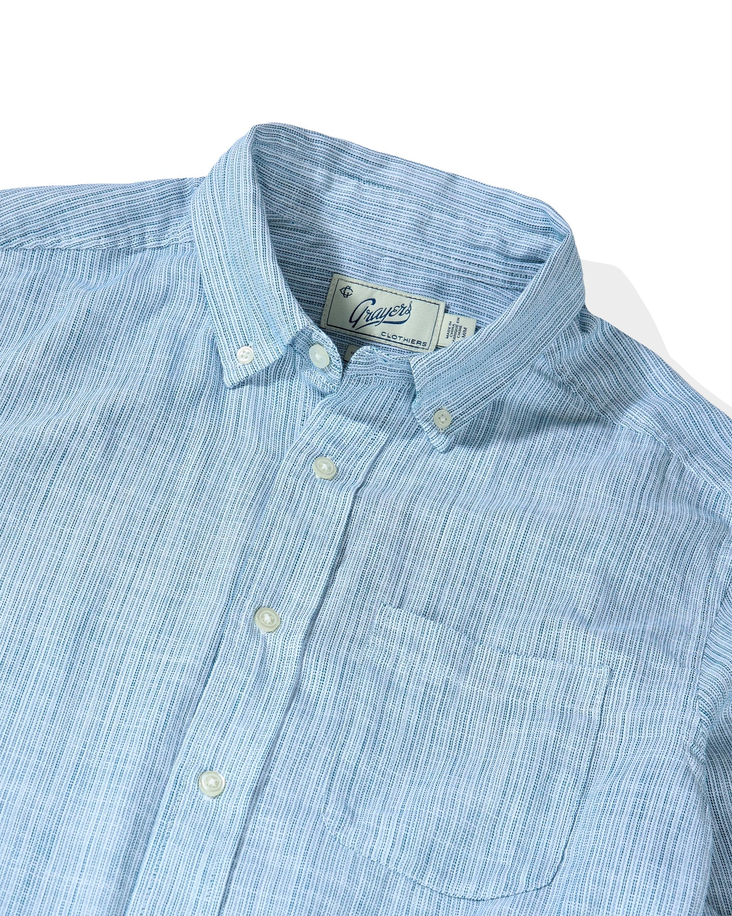 The Weaver’s Stripe Shirt | Navy Cream