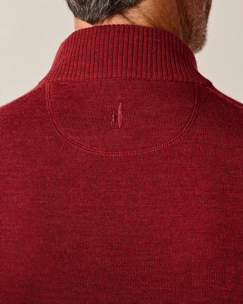 Raynor 1/4 Zip Sweater | Cinnamon