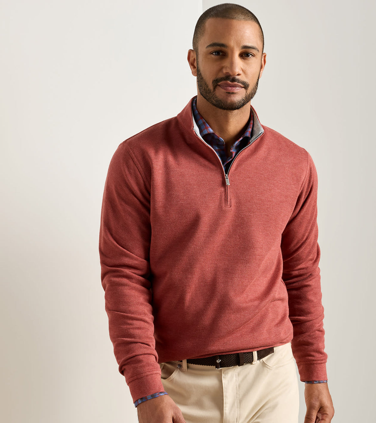 Crown Comfort Pullover | Burnt Orange