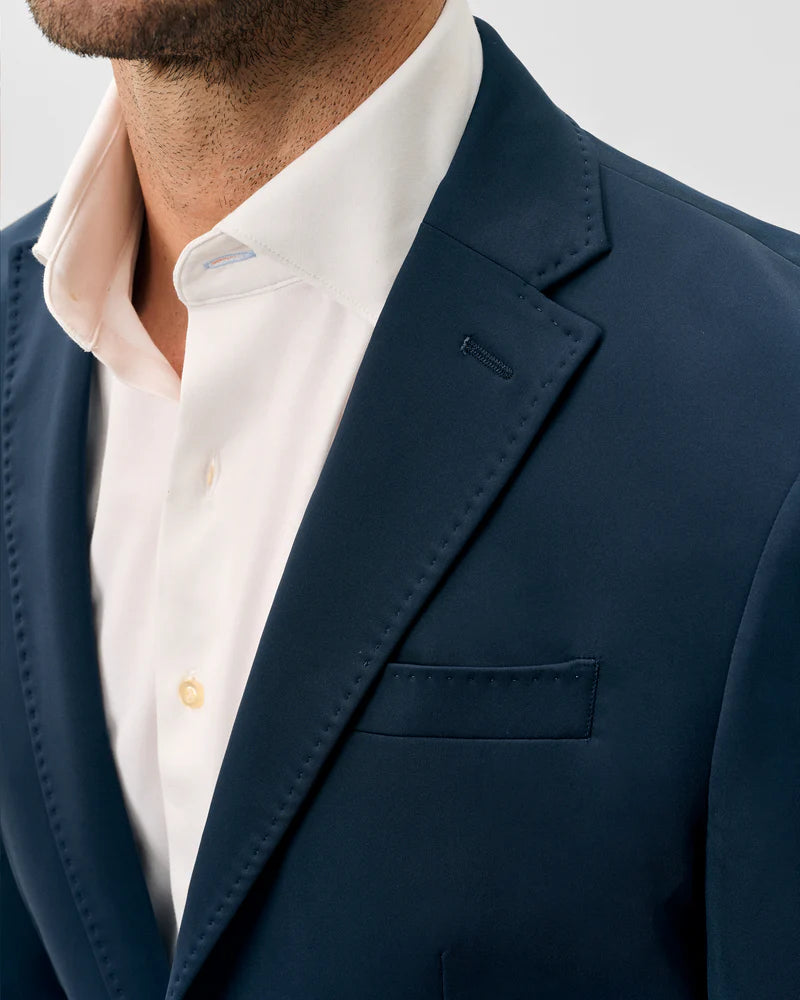 Hoffman Performance Stretch Knit Sport Coat | Navy