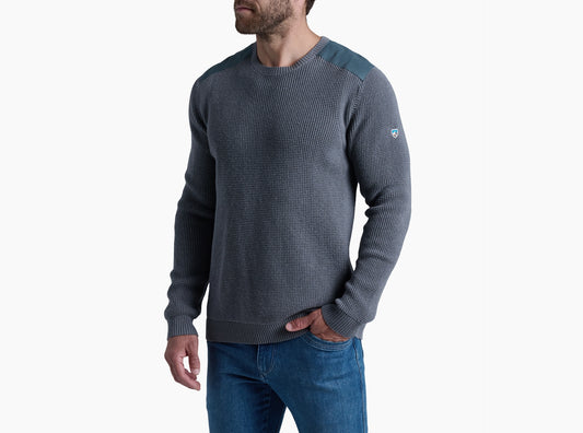 Evader Sweater | Charcoal Blue