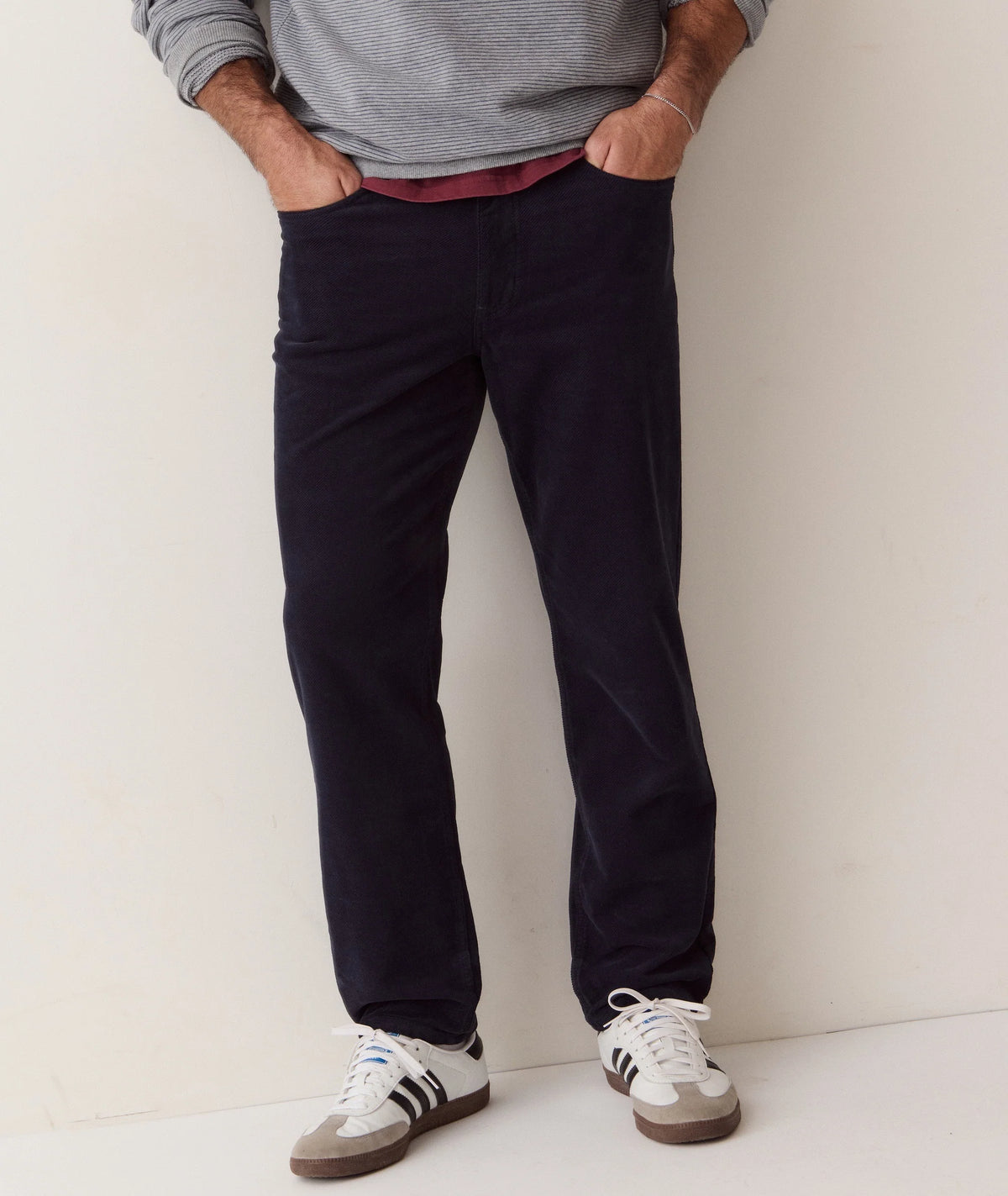 5 Pocket Flex Terry Moleskin | Sky Captain