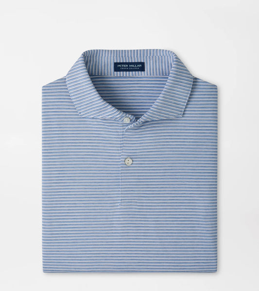 Timbre Perf Jersey Polo | Grey Mist