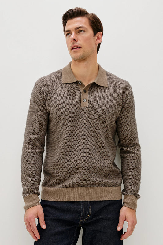 Anders Sweater | Flax Navy