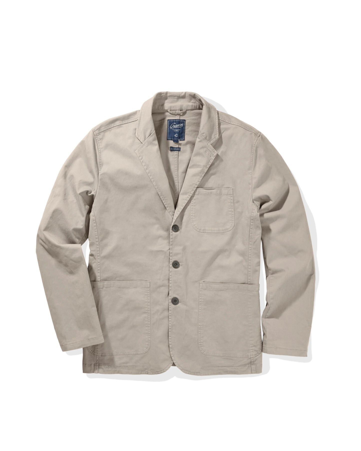 Thompson Stretch Blazer | Stone