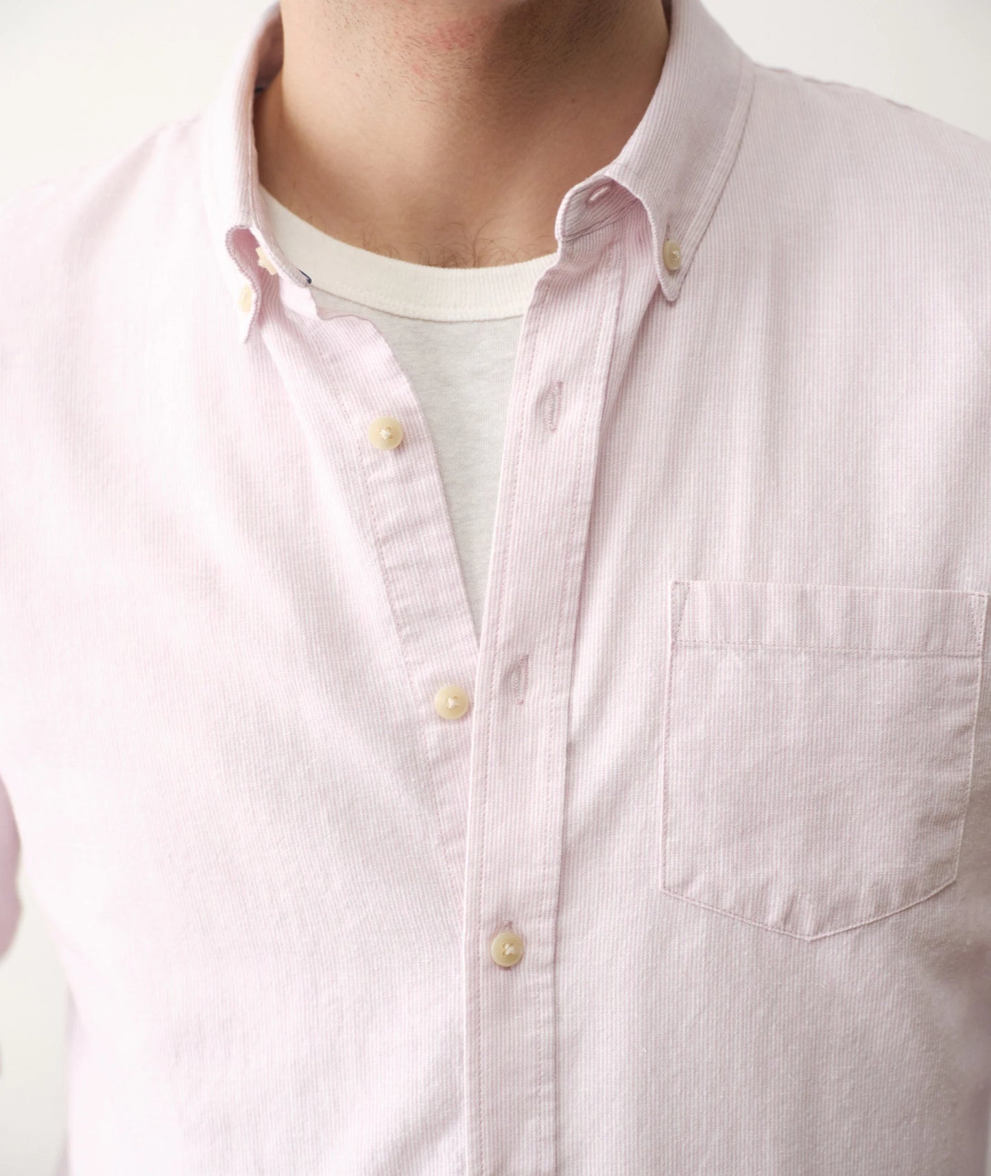 Better-Than-Linen Shirt | Lavender Mist Stripe