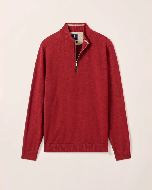 Raynor 1/4 Zip Sweater | Cinnamon