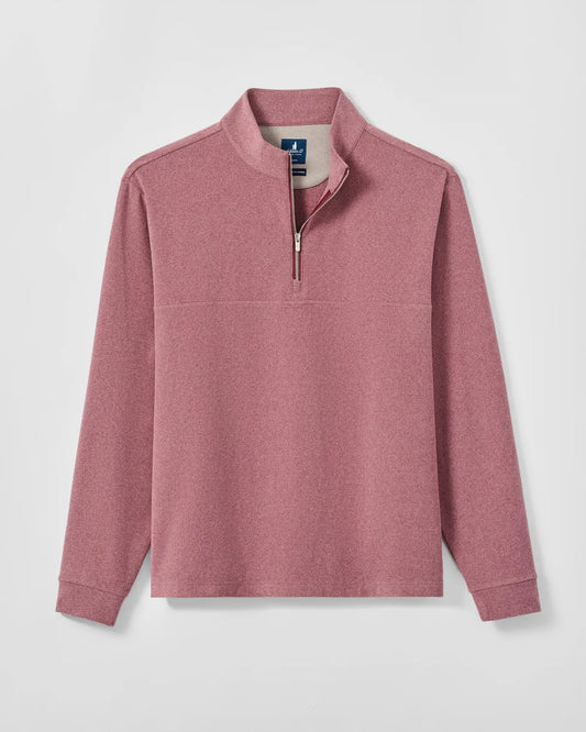 Mikey Fleece 1/4 Zip Zip | Rum
